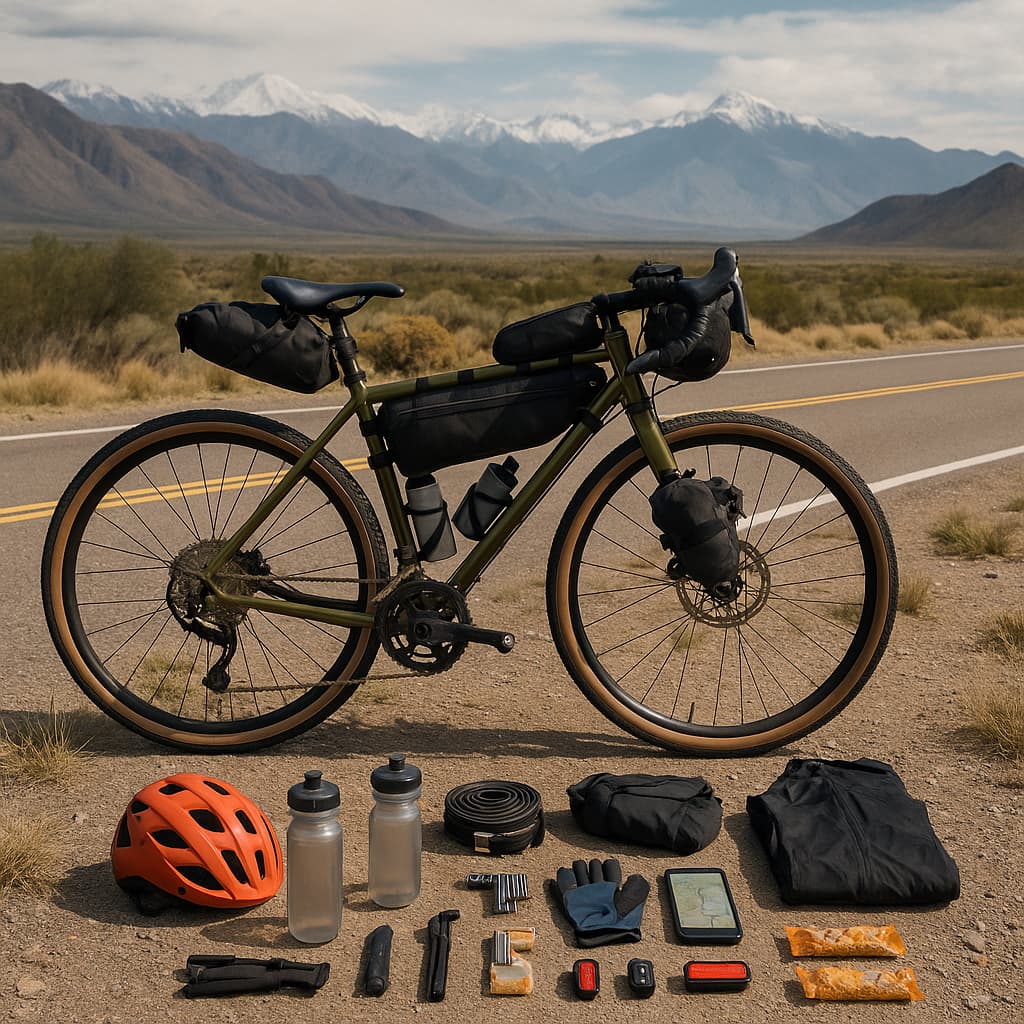 Checklist para no olvidarse nada en un viaje de bici